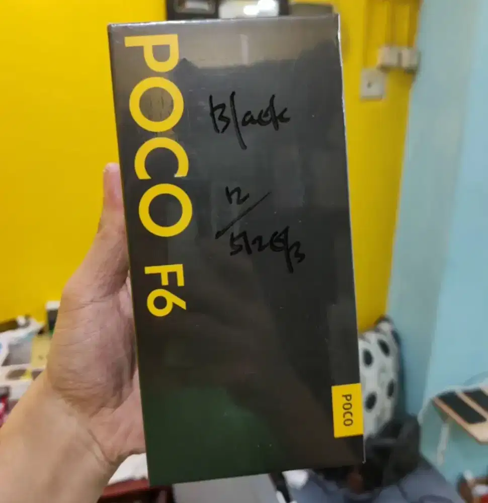 Xiaomi Poco F6 5G 12GB+512GB Black BNIB Garansi Resmi Indonesia