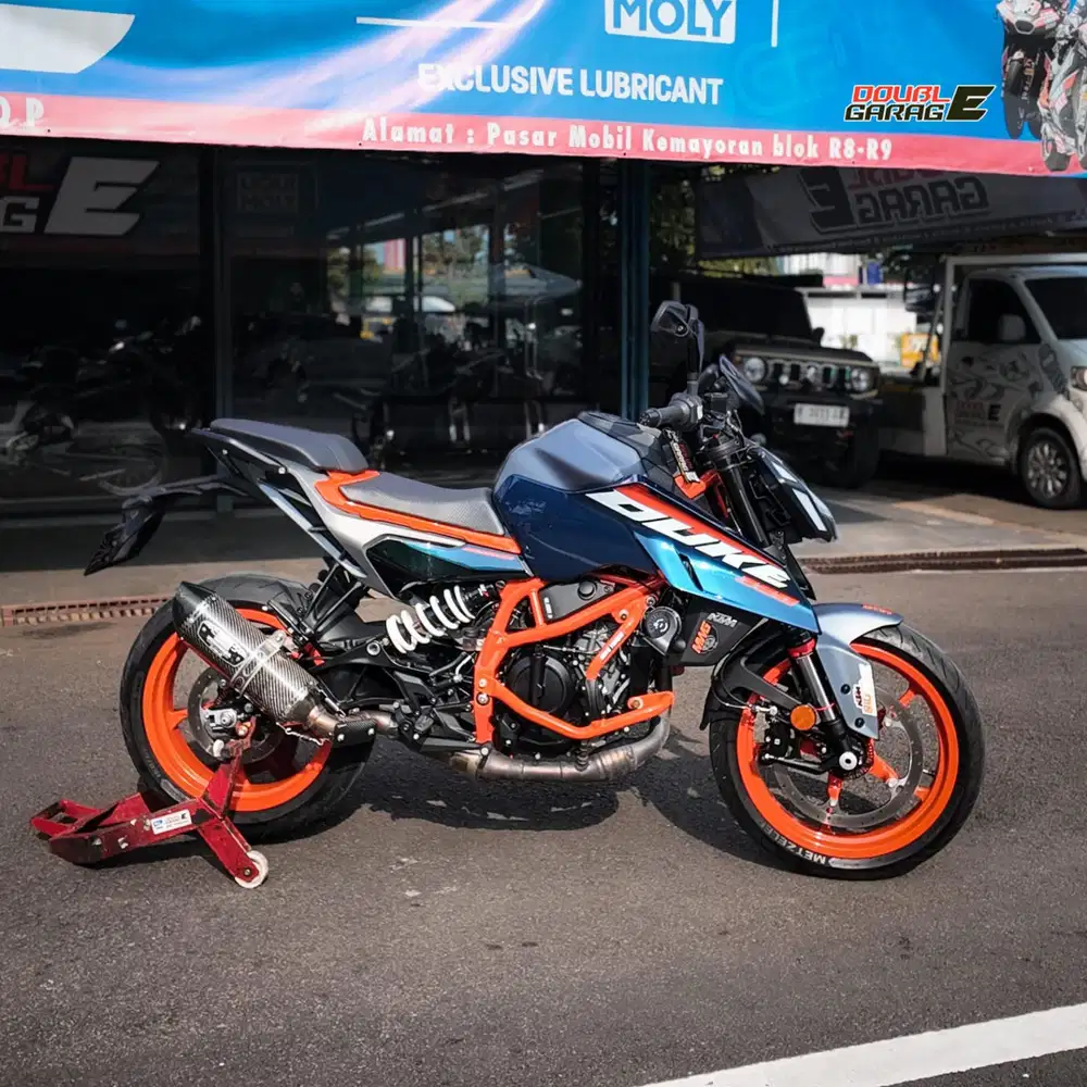 KTM DUKE 390 BIRU 2024 LIKE NEW