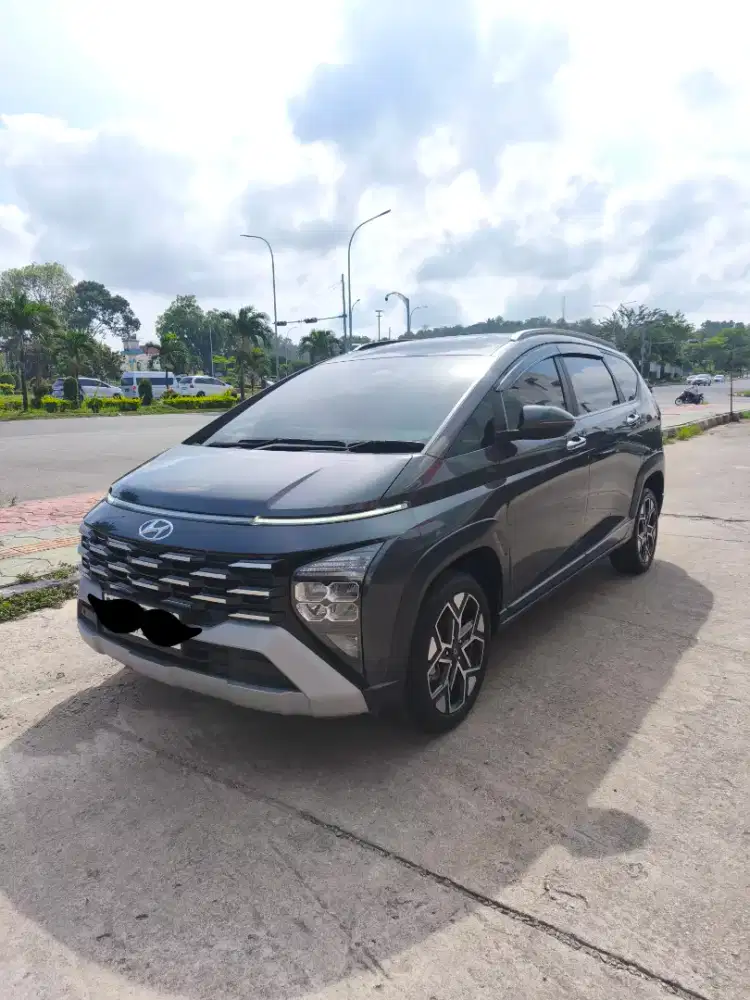 Hyundai Stargazer X Prime 2024 Matic Grey Like New Low KM