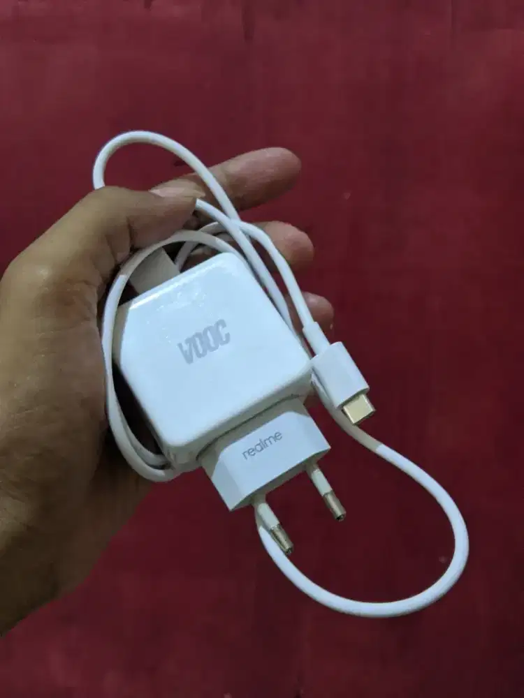 Charger Ori Realme Vooc 20w asli copotan bawaan hp