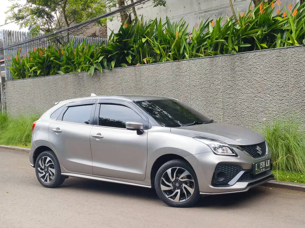 suzuki baleno at matic 2021 silver mulus bandung