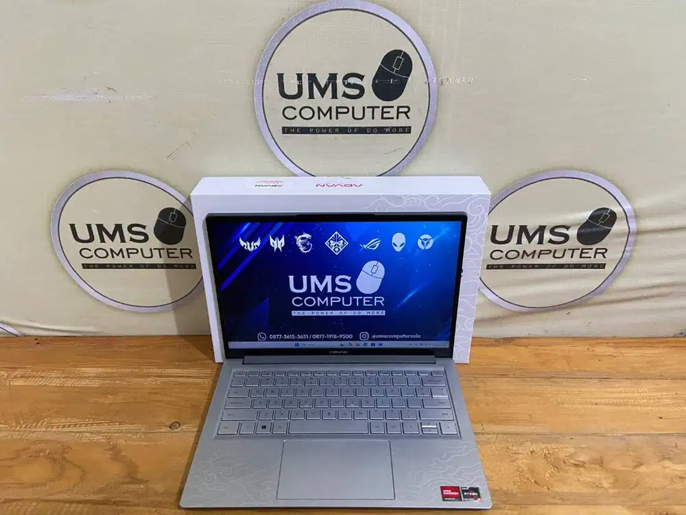 ADVAN Workplus Heritage AMD Ryzen 5-7535HS RAM 8GB SSD 512GB WUXGA