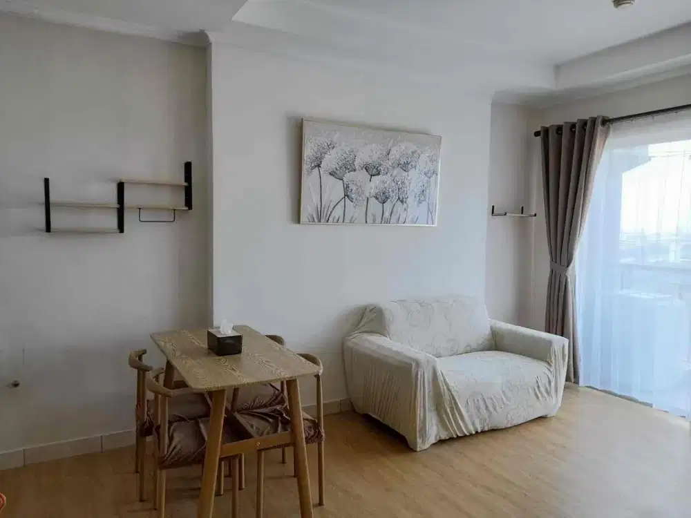 Disewakan 2 Kamar Apartemen City Home Mall Of Indonesia Furnish siap pakai