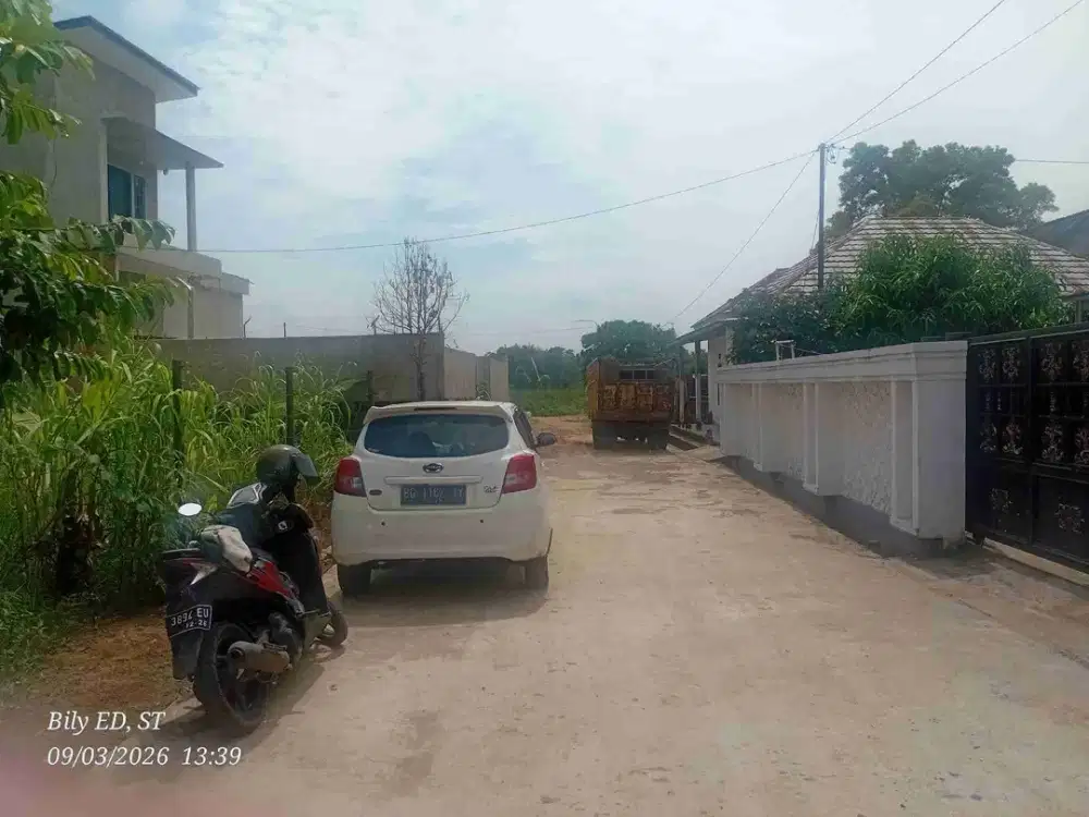 Tanah ±2500 M Lubuk Bakung Soetta Town House Murah Palembang