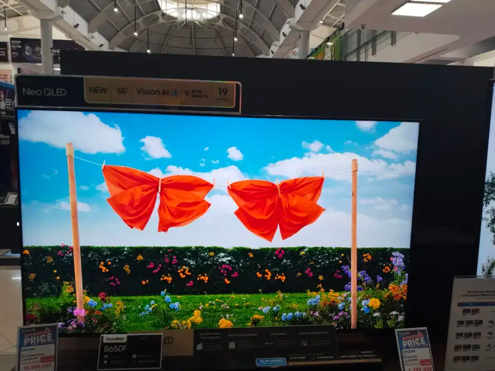 PROMO POTONGAN LANGSUNG TV SAMSUNG 65 INC KREDIT CUKUP DENGAN KTP