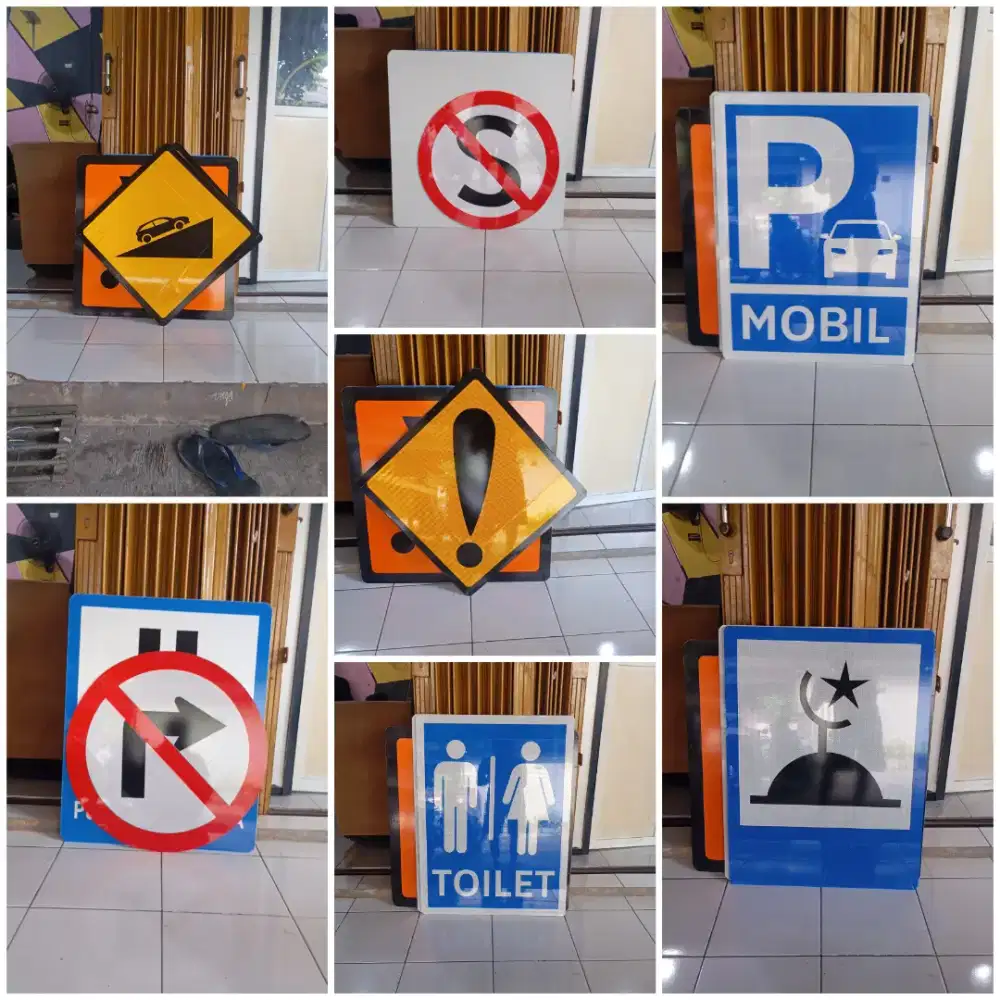 Jual rambu lalu lintas depok