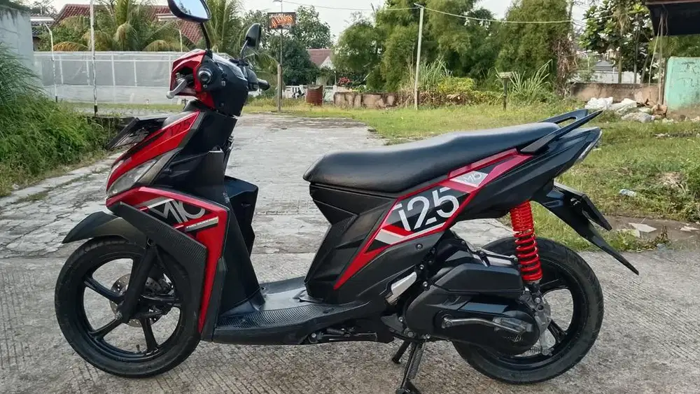 58@: PAJAK ON B TANGGERANG MIO M3 MERAH