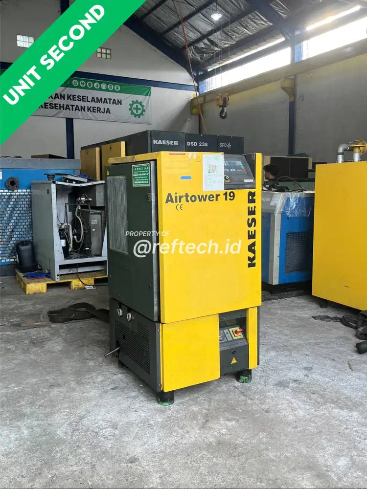 Air Compressor KAESER AT19 – Unit Second Sehat dan Terawat