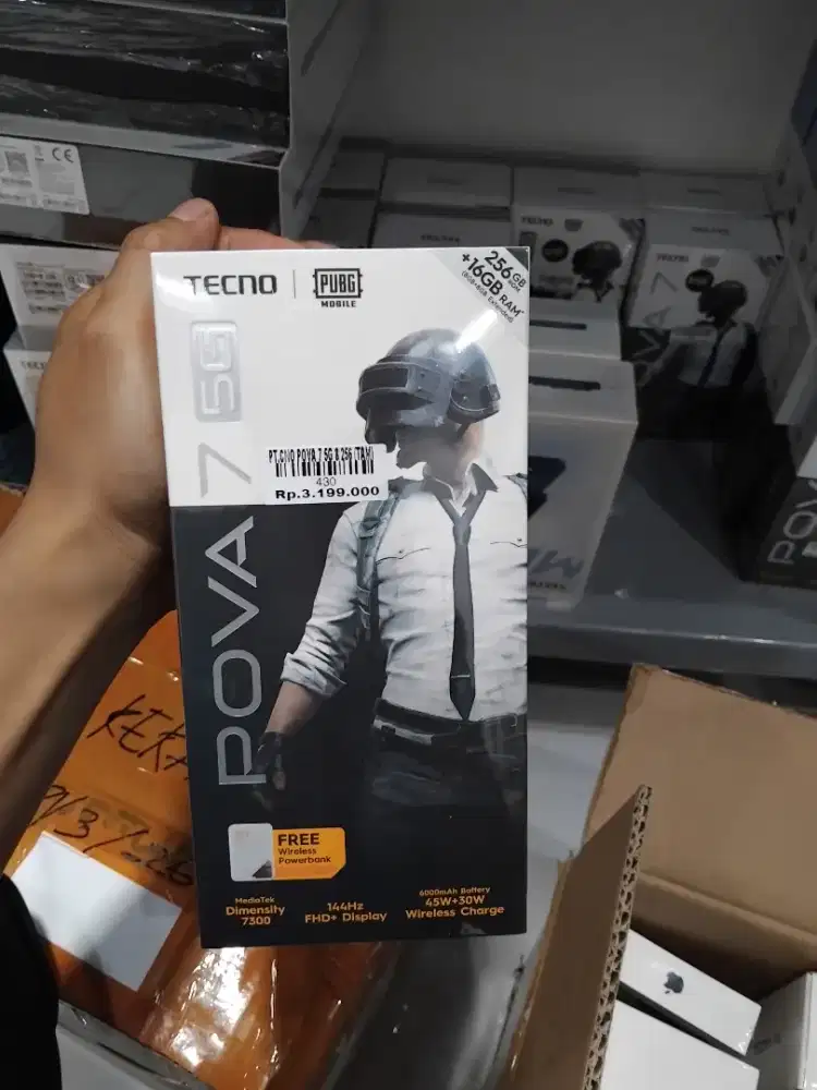 TECNO POVA 7 5G 8/128GB | ATLANTIS DAHSYAT