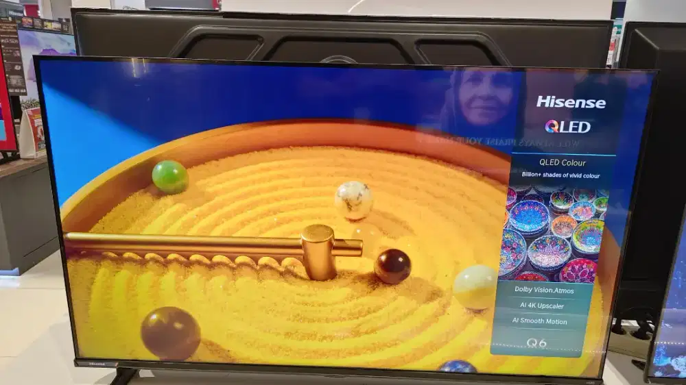 HISENSE QLED GOOGLE TV 4K 43INCH