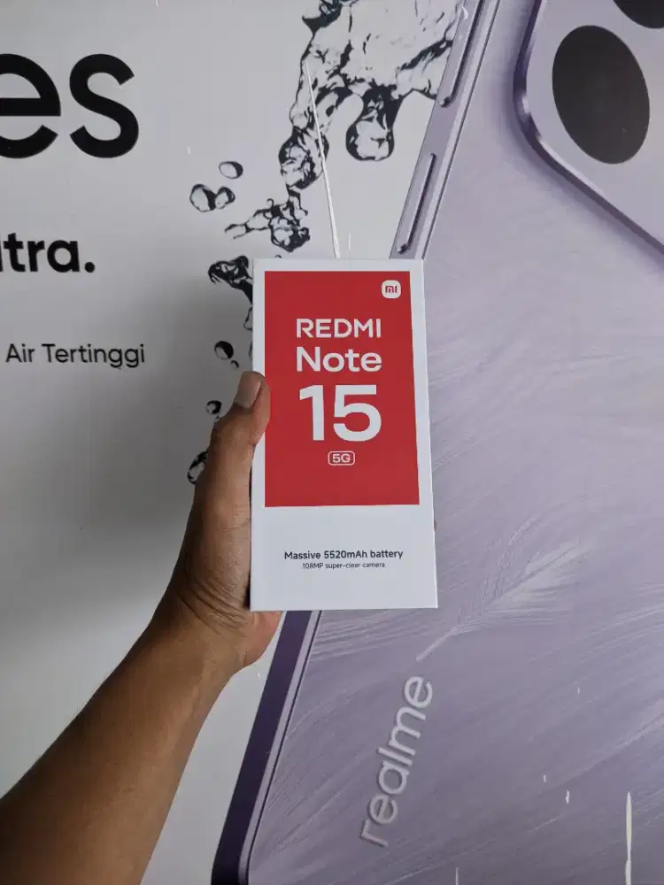 Berminat silahkan WA Redmi Note 15 5G 12/512 Garansi resmi 15bln