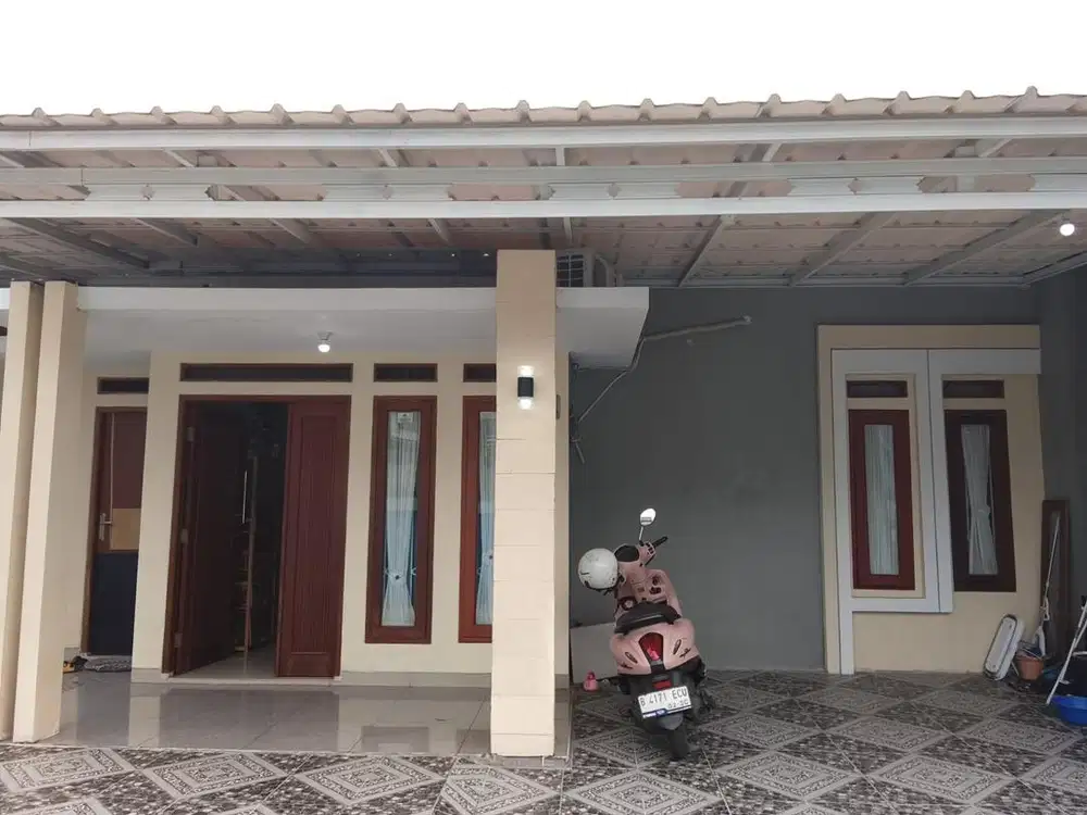 Rumah SHM Siap Huni di Perumahan Cahaya Muslim Sukmajaya Depok