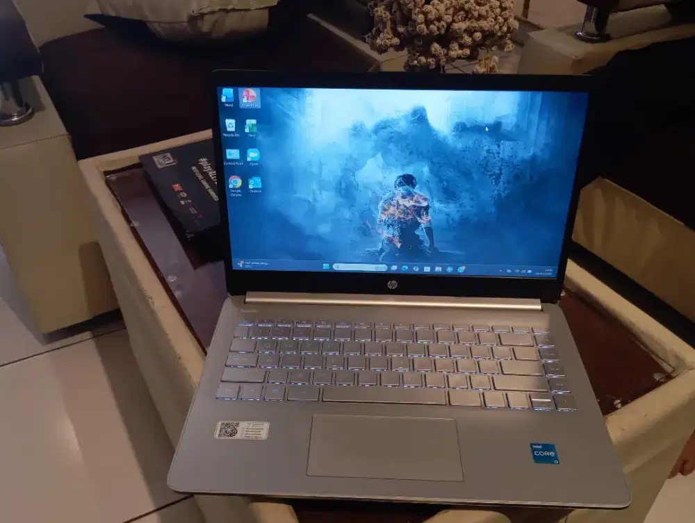 Laptop Hp 14s-dq5xxx RAM 8GB SSD 512GB