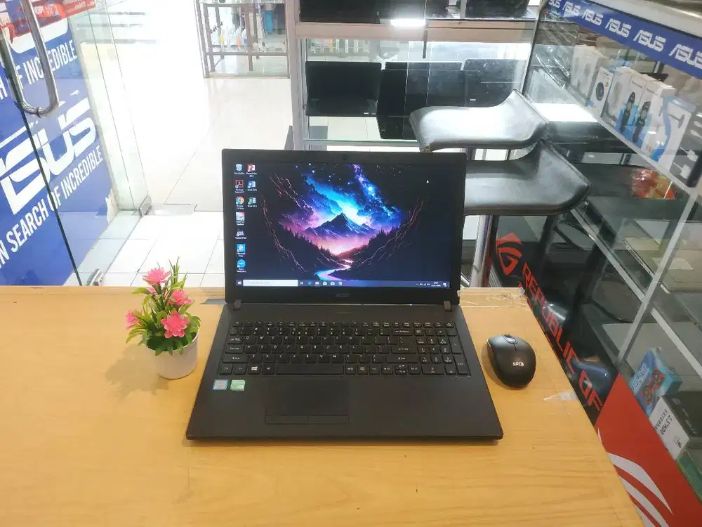 JUAL LAPTOP ACER TRAVELMATE P2510 CORE i5 GEN 8 RAM NVIDIA GEFORCE
