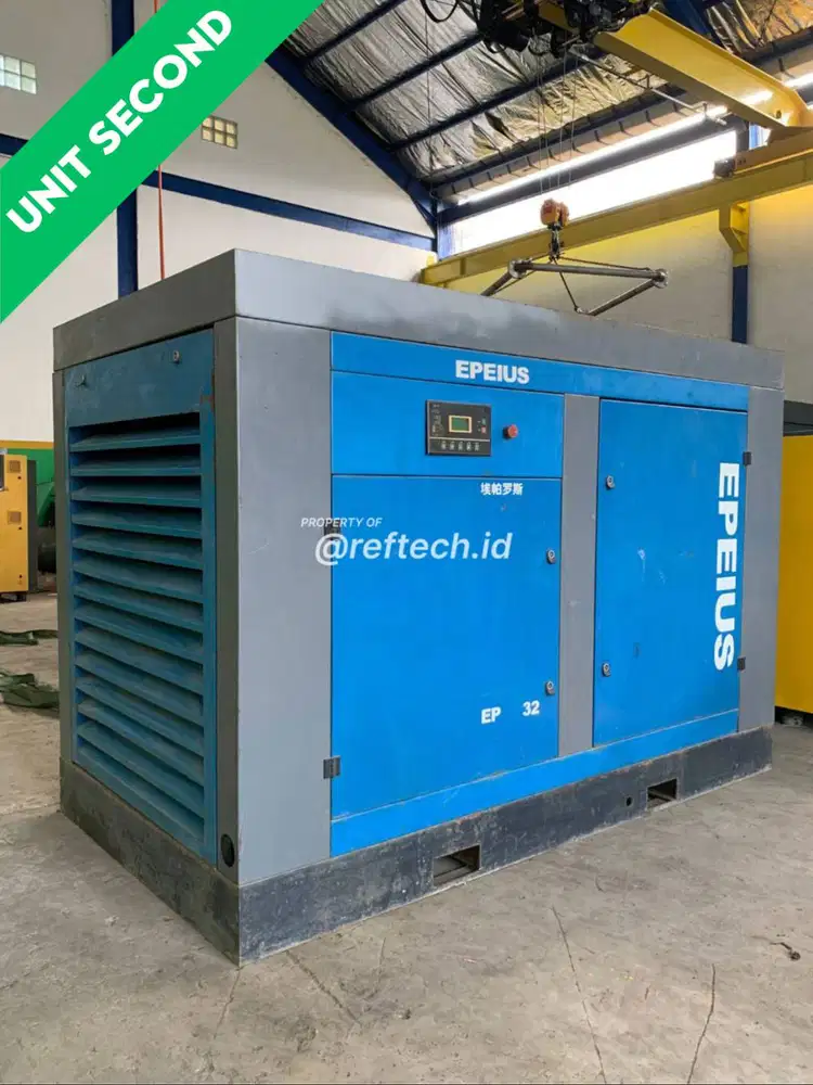 Air Compressor EPEIUS KD24-8G – Unit Second Sehat dan Terawat