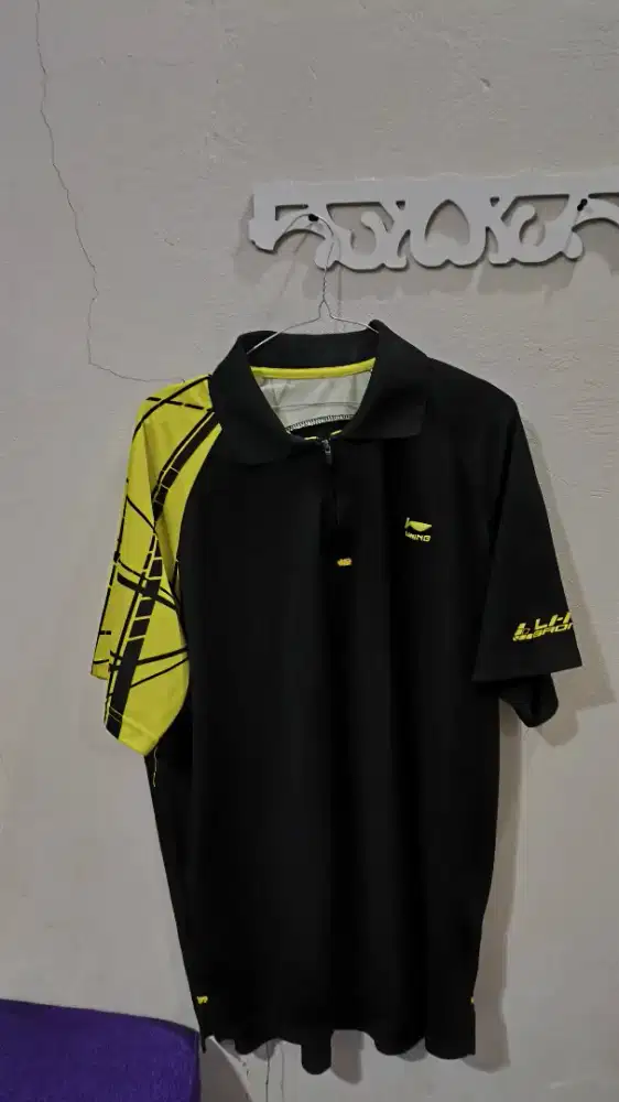 PRELOVED JERSEY BADMINTON LINING ORIGINAL