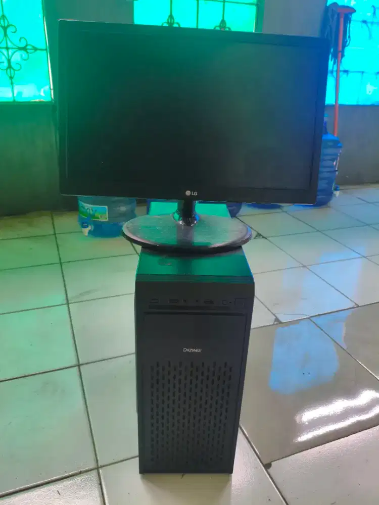 Cpu dan monitor murah bisa cod