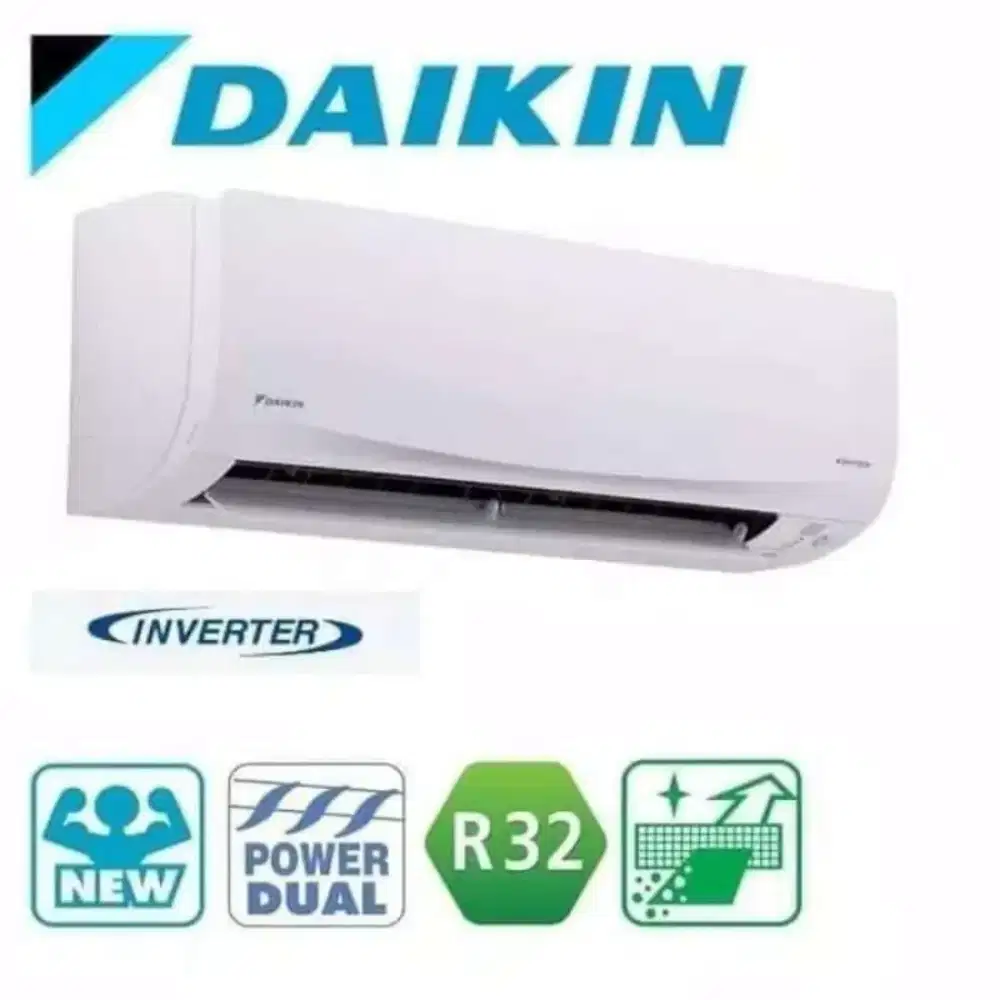 (New) Ac Daikin 1/2pk Inverter (Cicilan Tanpa Dp)