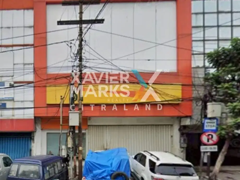 Ruko Bangunan 3 Lantai di Kedungdoro, Cocok untuk Bank