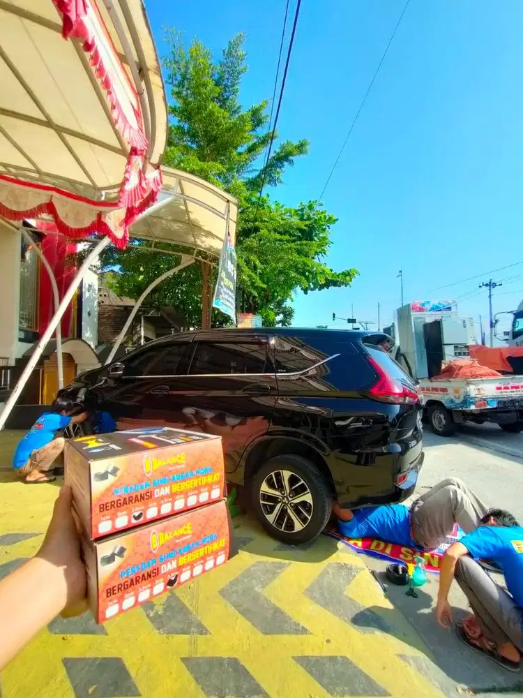 Peredam LIMBUNG Mobil , Pasang BALANCE DAMPER di Samarinda