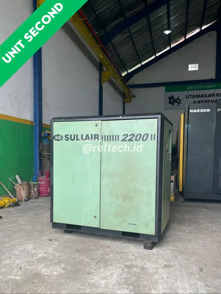 Air Compressor SULLAIR WS 2200 – Unit Second Sehat dan Terawat
