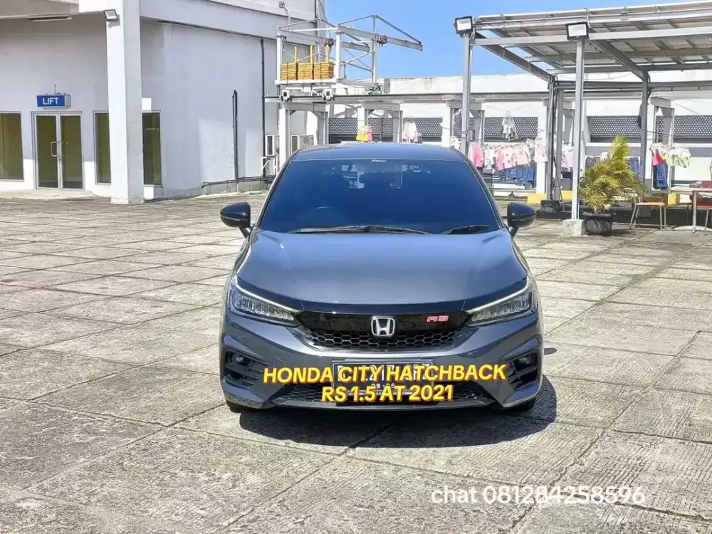 HONDA CITY HATCHBACK RS 1.5 AT 2021/KM54RB/PAJAK 8-2026