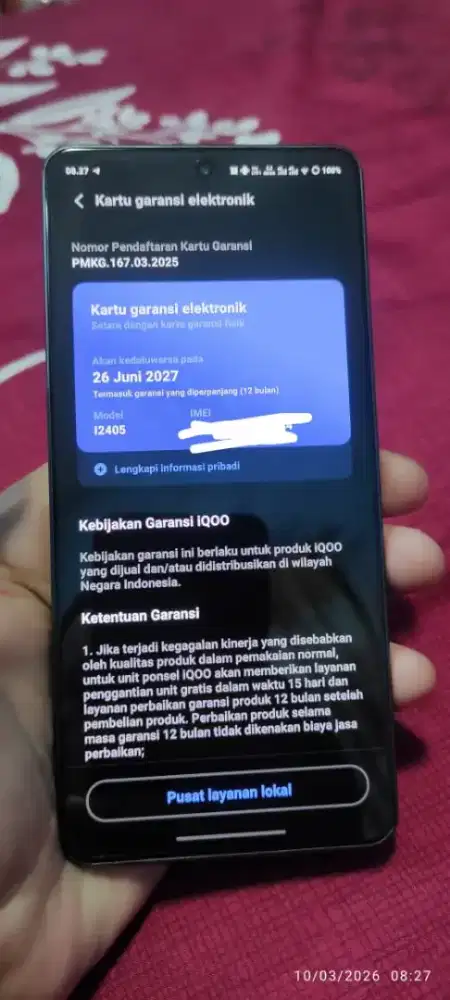 Iqoo Neo 10  black 8/256