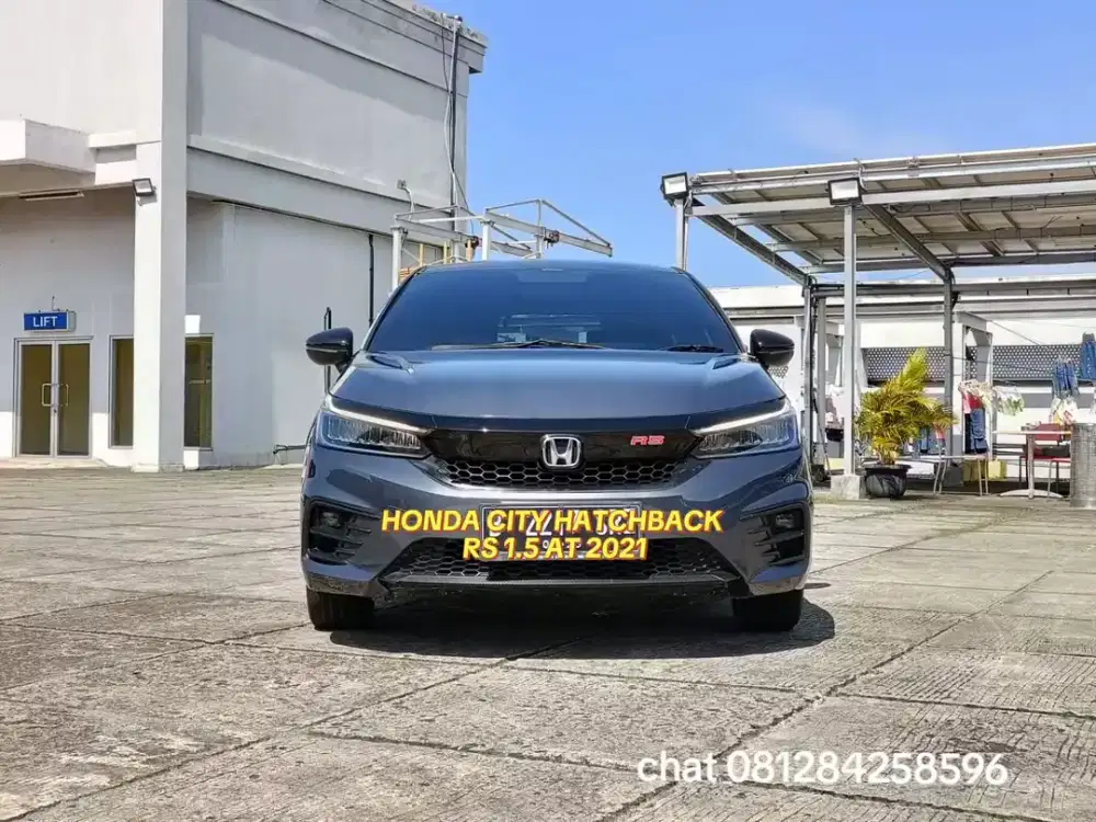 HONDA CITY HATCHBACK RS 1.5 AT 2021/PAJAK 8-2026/KM54RB