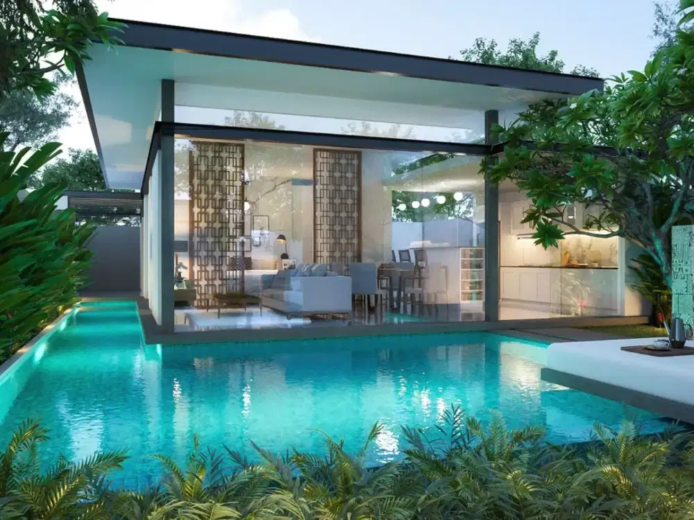 Villa Eksklusif For Leasehold 31 Years, In Jimbaran, South Kuta Area