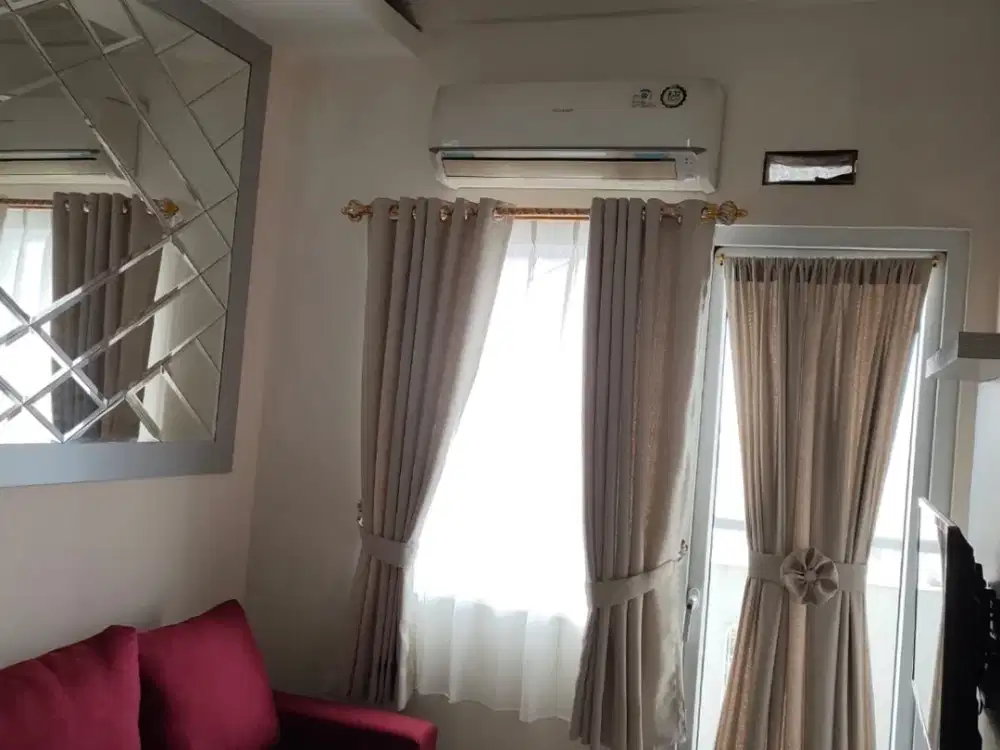 APARTEMEN GREEN PRAMUKA CITY 2 KAMAR FULL FURNISHED TOWER ATAS MALL TAHUNAN JAKARTA PUSAT