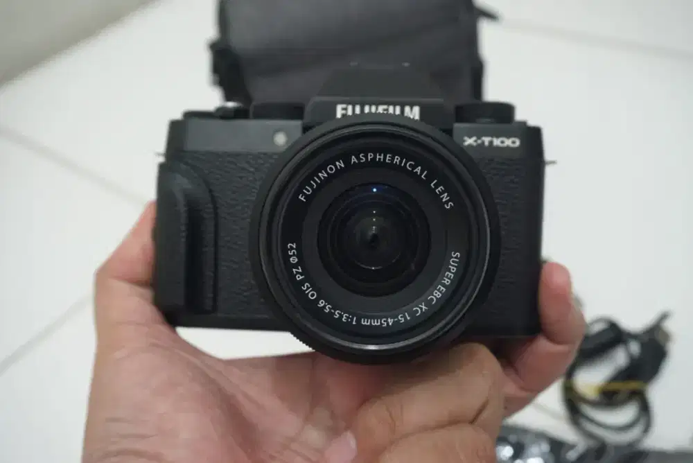 FUJI XT100 XT-100 X-T100 KIT 15-45mm OIS PZ WIFI FUJIFILM Kamera