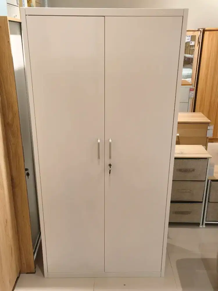 Lemari Pakaian Metal 2 Pintu Murah