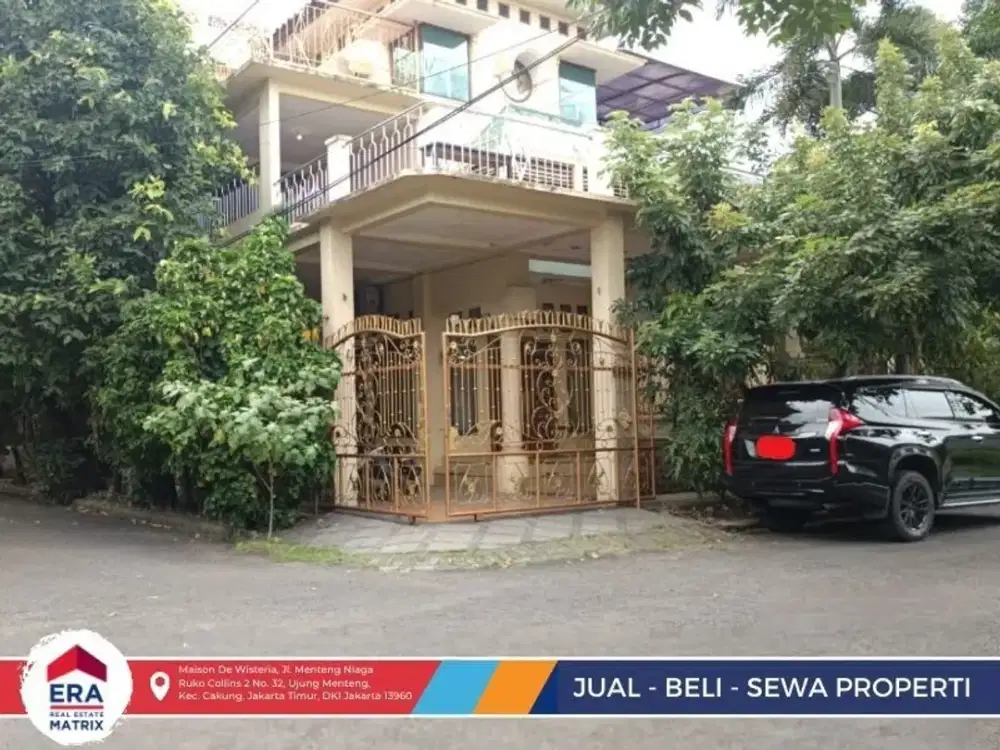 Jual Rumah Unfurnish Lelang Cash Only Lokasi Strategis Dan Bebas Banjir Di Jalan Metland, Jakarta Timur