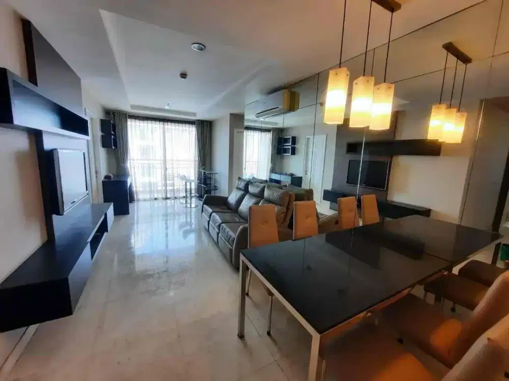 Furnished! Apartemen FrenchWalk 2BR Tower Lyon Garden MOI Kelapa Gading