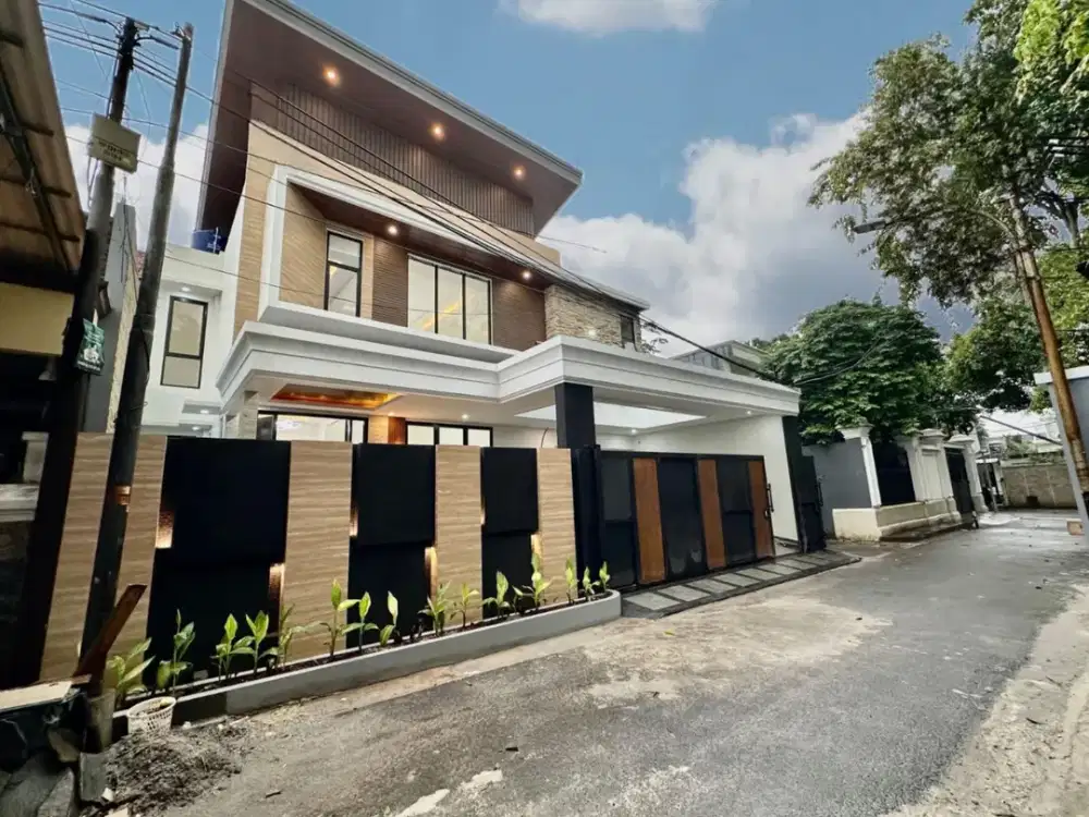 Brand New Modern Minimalis Dalam Komplek di Kebayoran Baru, Jakarta Selatan