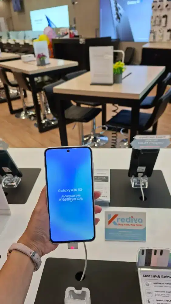 CICILAN SAMSUNG A36 5G 8GB+256GB PAKAI KREDIVO CUKUP KTP SAJA