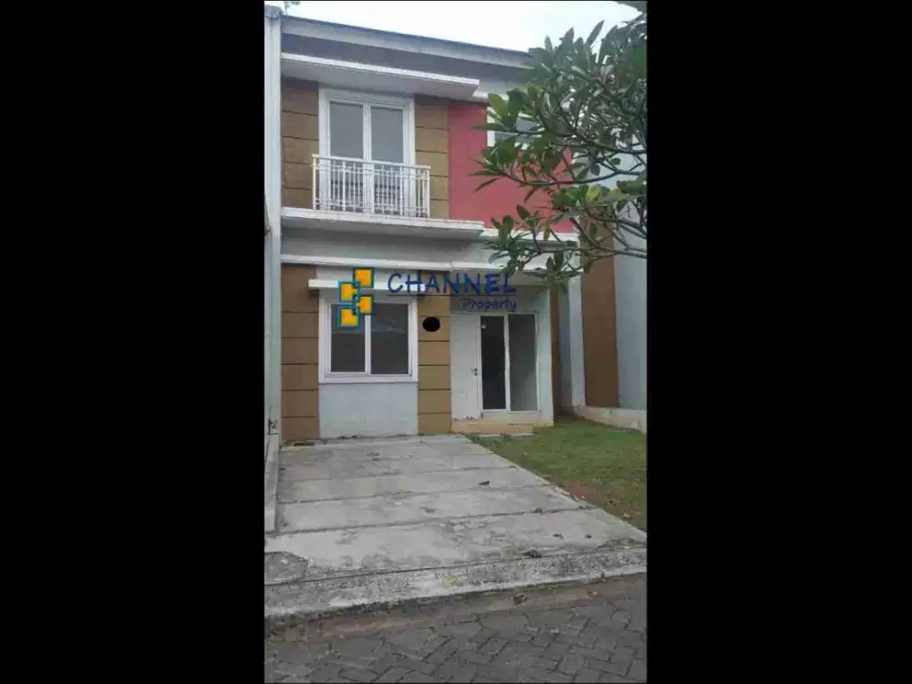 Jual Rumah Cluster Lokasi Dekat Paradise Mall Serpong Lagoon Tangsel, Ls