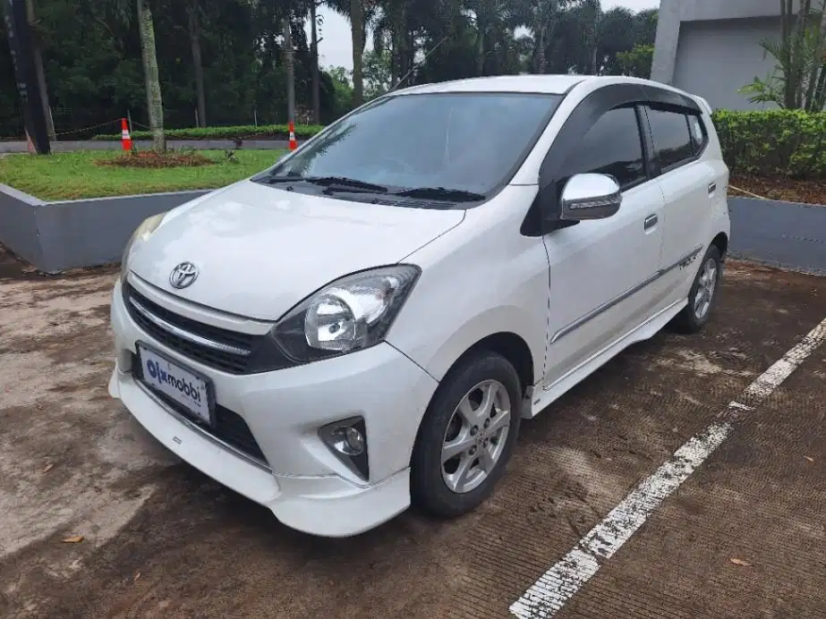 DP MURAH Toyota Agya 1.0 G TRD Sportivo Bensin-MT 2015 Putih CADOD