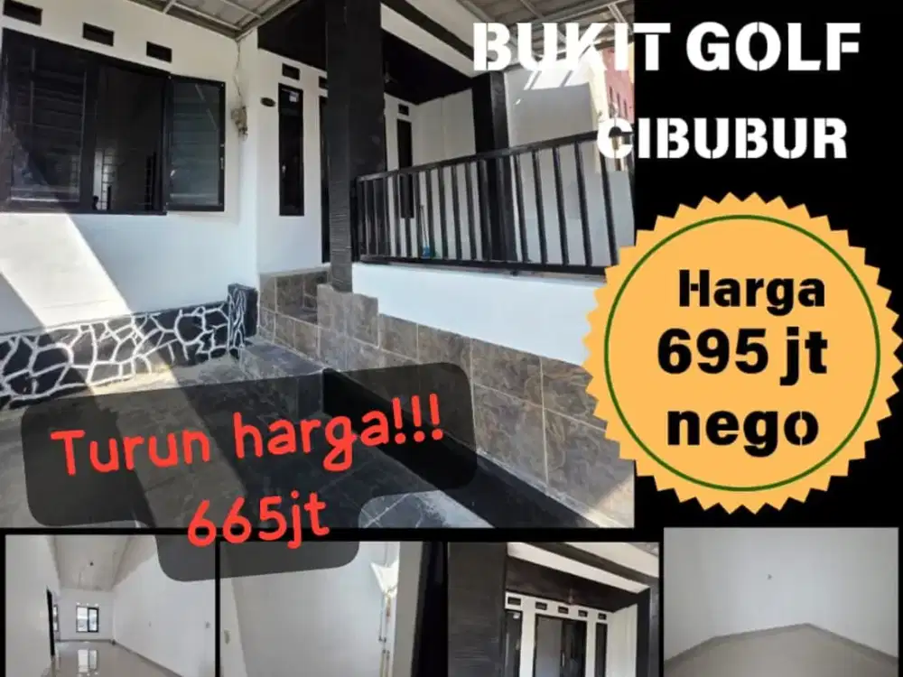 RUMAH RAPI SIAP HUNI DI BUKIT GOLF