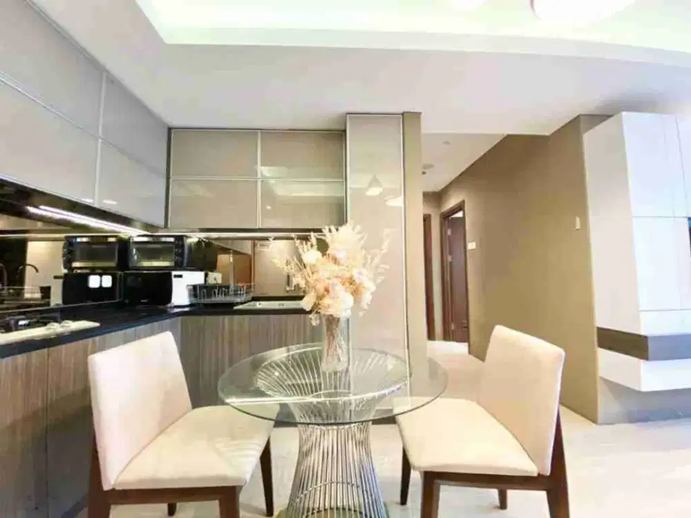 Apartemen Fullfurnish Siap Huni Design Mewah Jual Murah di Springhill Kemayoran Jakarta Pusat