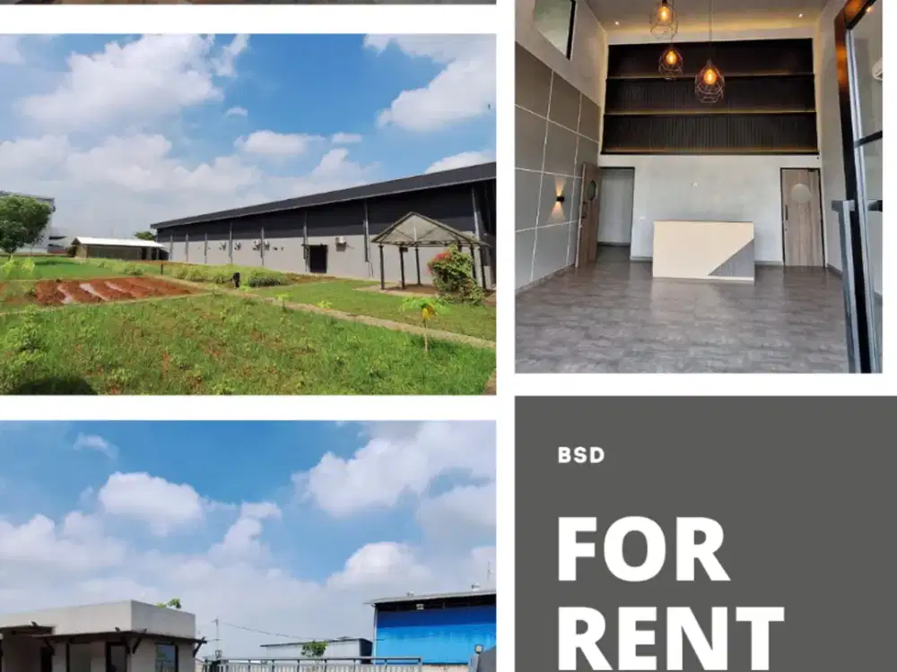 DISEWA PABRIK DI KAWASAN INDUSTRI BLESSINDO - LEGOK TANGERANG 15 MENIT KE BSD