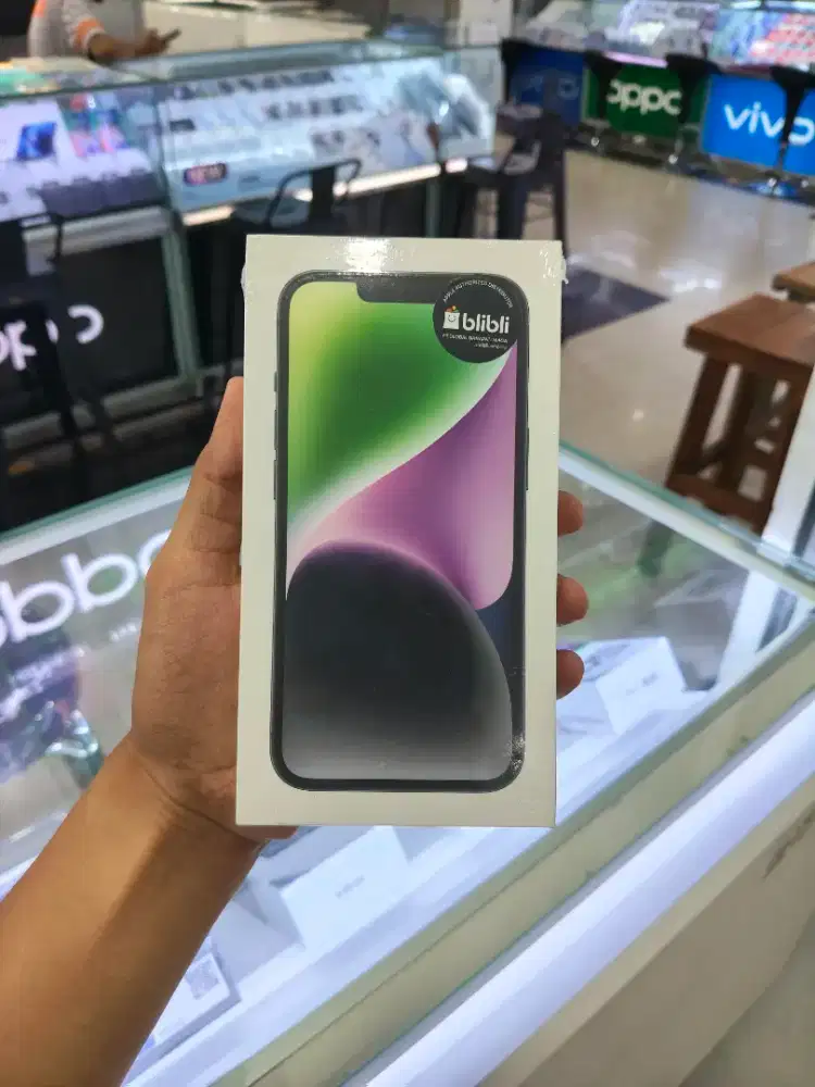 iPhone 14 128GB Baru Segel Garansi Resmi