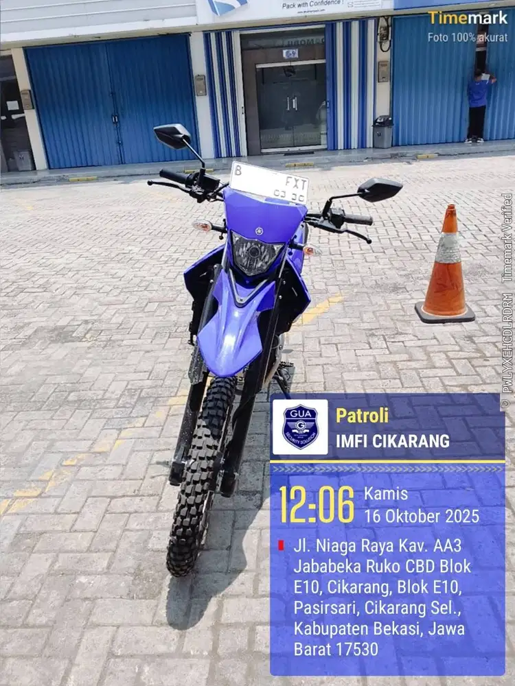 DIJUAL CASH/KREDIT YAMAHA WR 155 TAHUN 2025