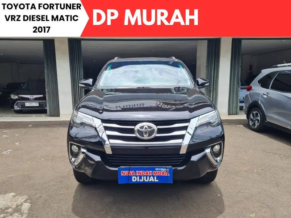 DP MURAH Toyota Fortuner VRZ Diesel MATIC 2017