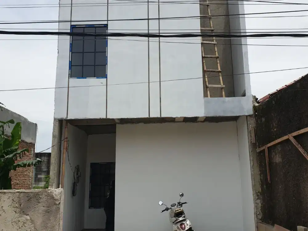 Dijual cepat rumah tinggal finishing di jalan swadaya,perwira, Kaliabang,Bekasi