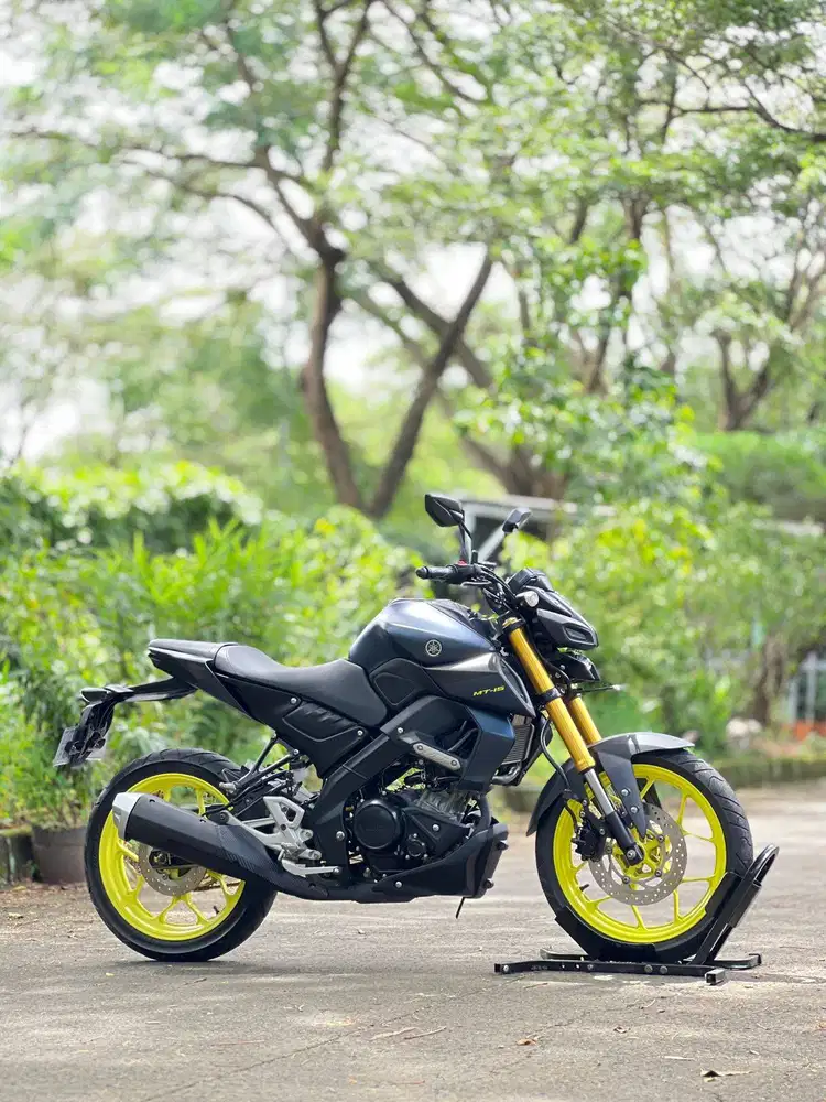 NAKED IDAMAN! YAMAHA MT15 2019 BIRU KM LOW PAJAK ON LIKE NEW