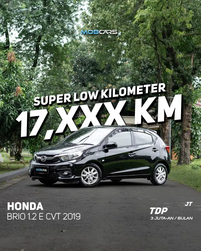 Brio E 1.2 CVT Hitam 2019