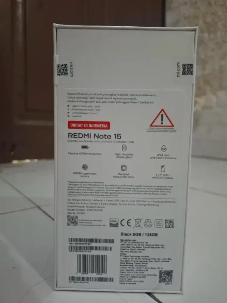 Dijual Redmi Note 15