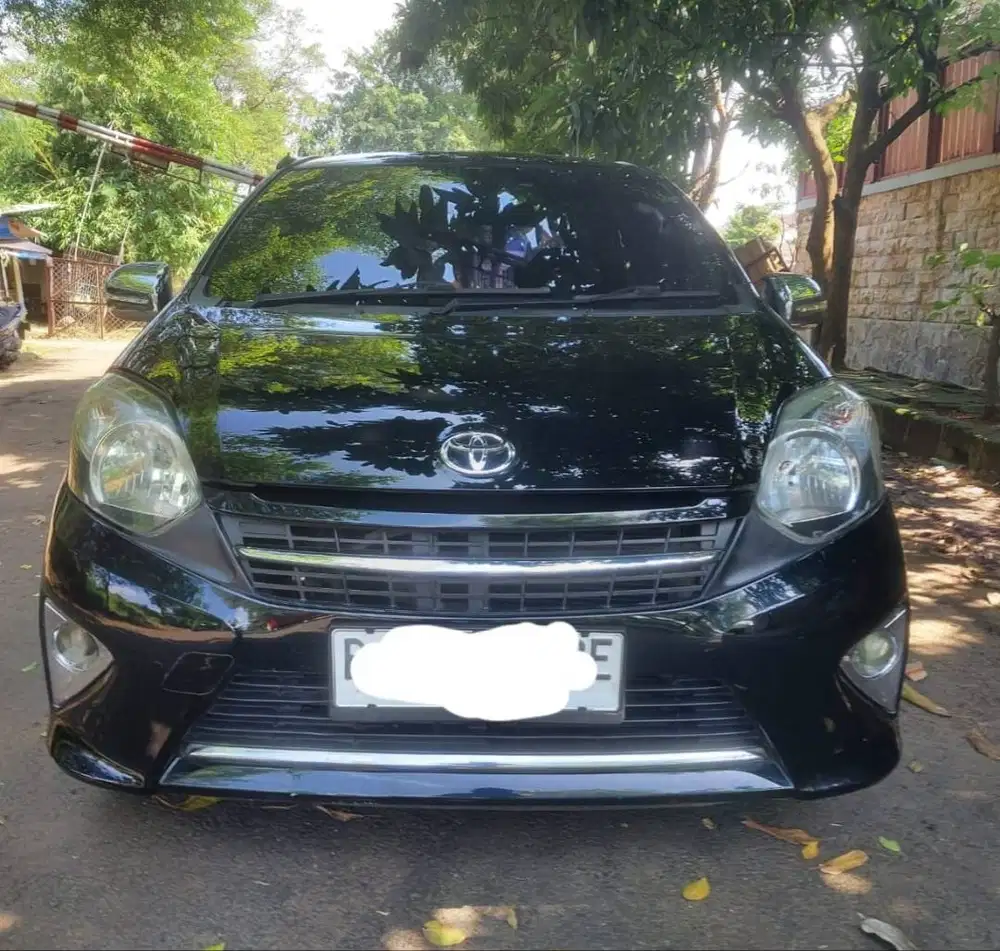 Toyota Agya Trd Sportivo 2013 Automatic Hitam Terawat