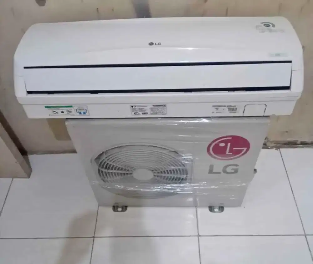 AC LG 1/2pk Low Watt Second + Pasang